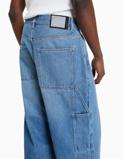 HOMME BERSHKA Vêtements*Jean baggy carpenter