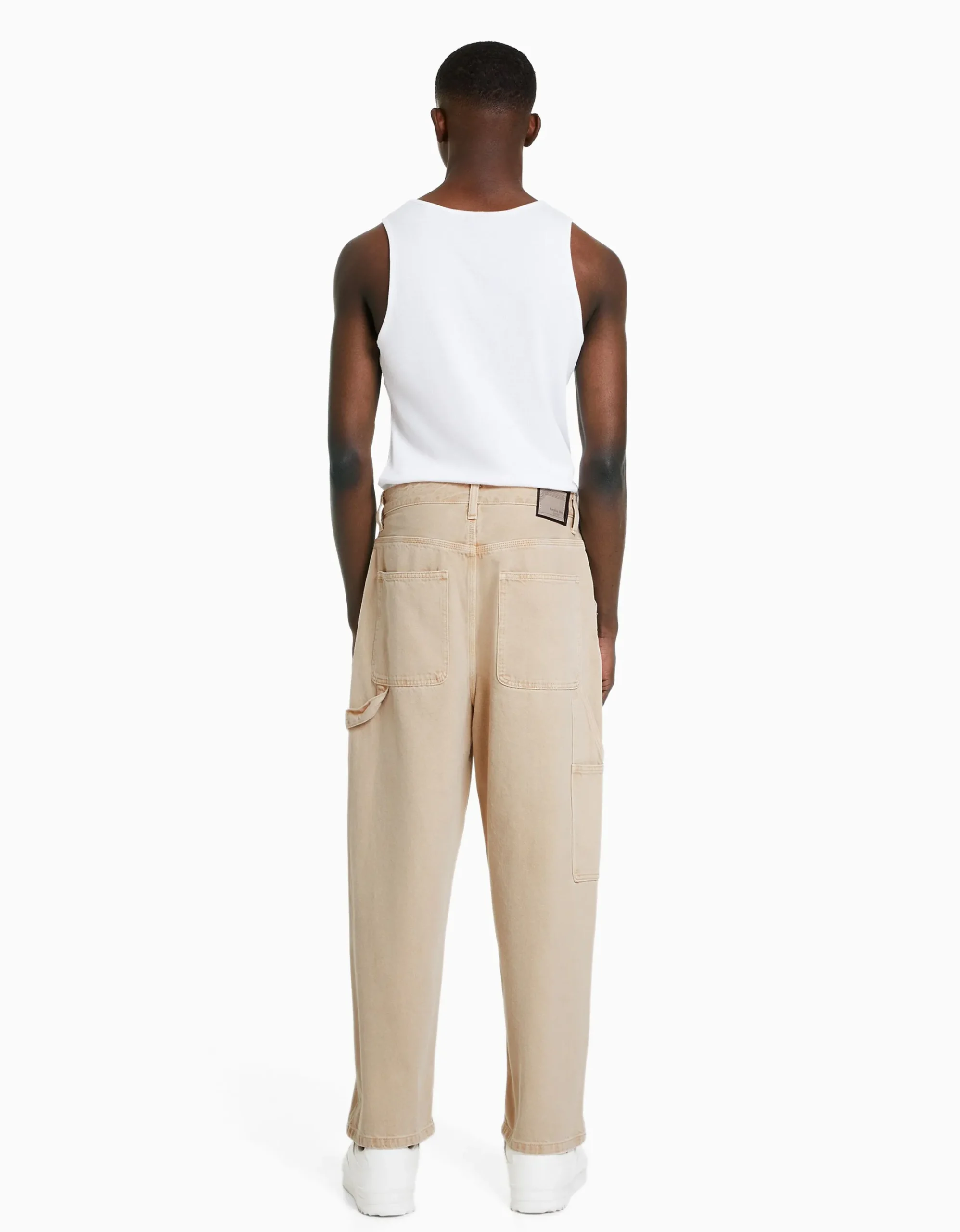 HOMME BERSHKA Vêtements*Jean baggy carpenter