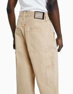 HOMME BERSHKA Vêtements*Jean baggy carpenter