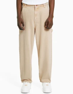 HOMME BERSHKA Vêtements*Jean baggy carpenter