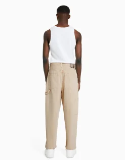 HOMME BERSHKA Vêtements*Jean baggy carpenter