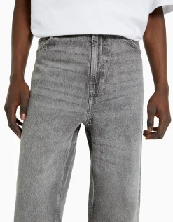 HOMME BERSHKA Vêtements*Jean baggy coloré