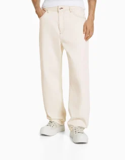 HOMME BERSHKA Vêtements*Jean baggy coloré