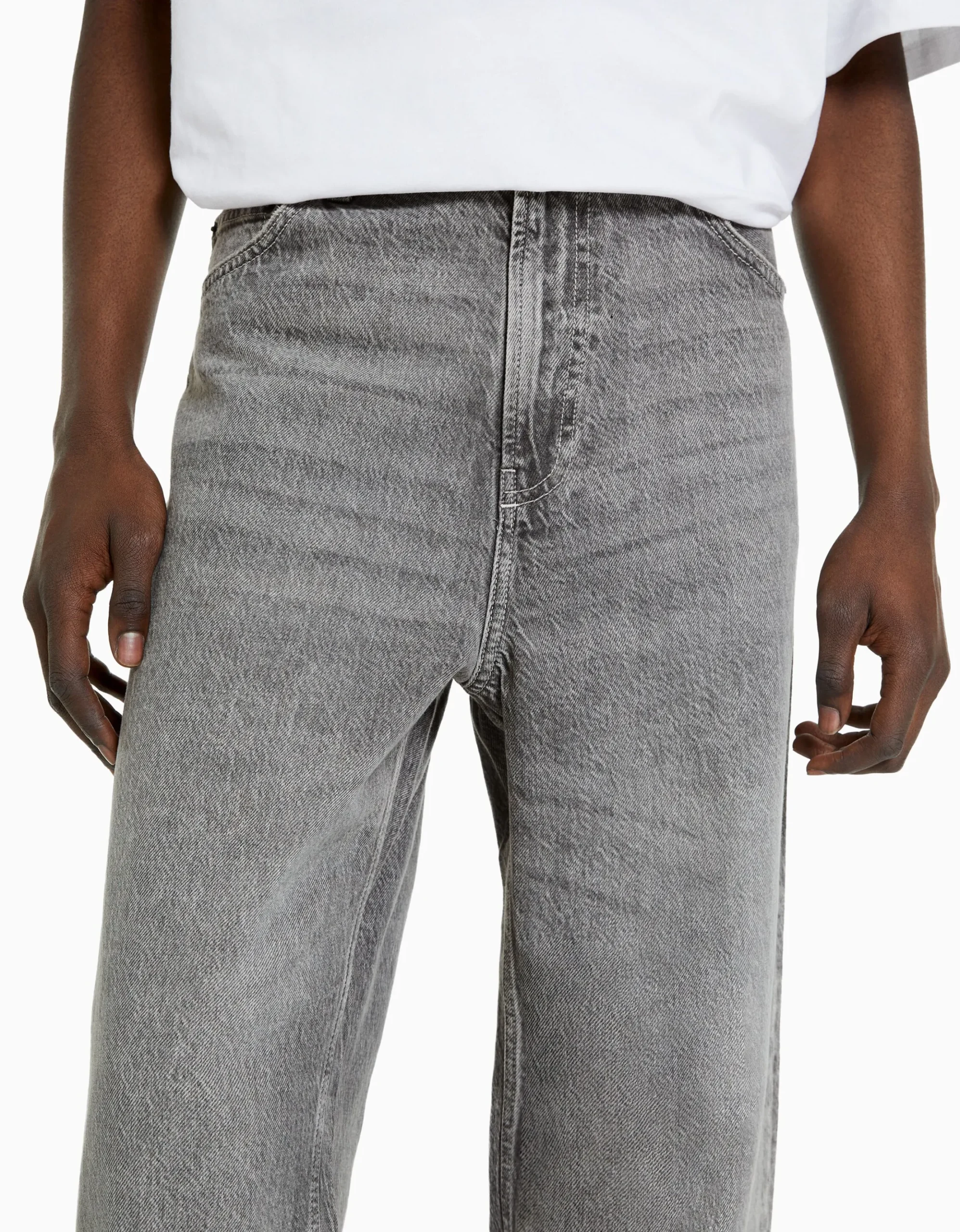 HOMME BERSHKA Vêtements*Jean baggy coloré