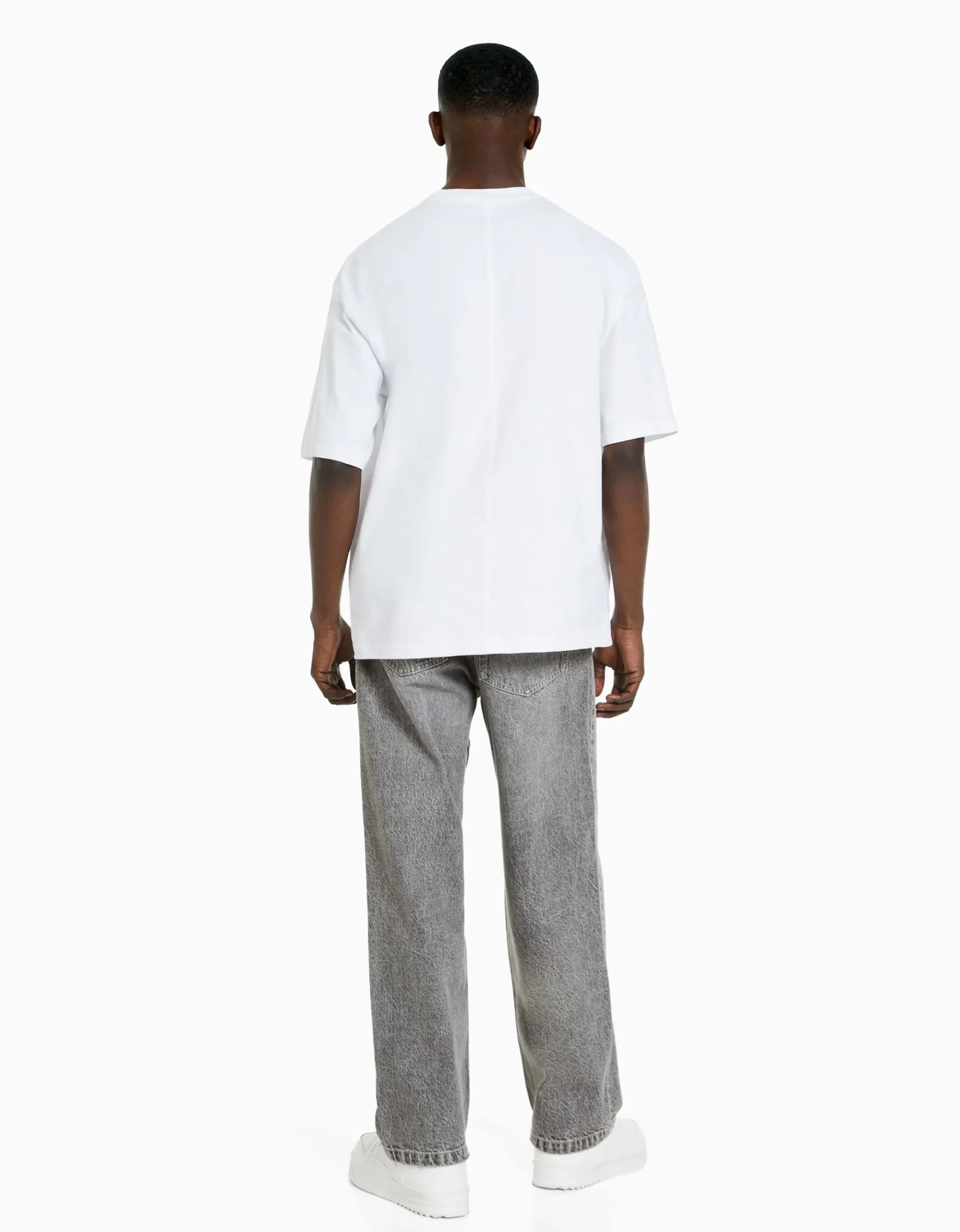 HOMME BERSHKA Vêtements*Jean baggy coloré