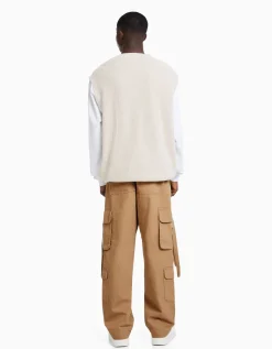 HOMME BERSHKA Vêtements*Jean cargo bandes