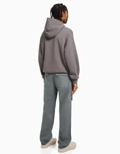 HOMME BERSHKA Vêtements*Jean cargo multipoches