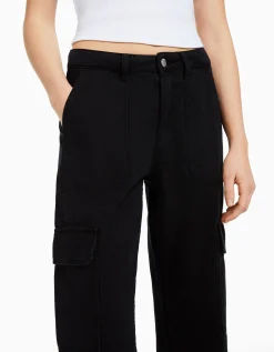 FEMME BERSHKA Jeans*Jean cargo straight