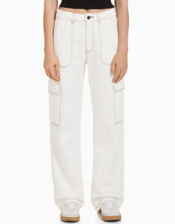 FEMME BERSHKA Jeans*Jean cargo straight