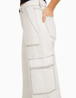 FEMME BERSHKA Jeans*Jean cargo straight