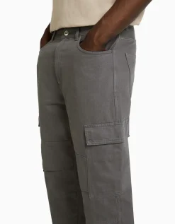 HOMME BERSHKA Cargo et parachute*Jean cargo wide