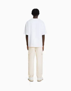 HOMME BERSHKA Cargo et parachute*Jean cargo wide