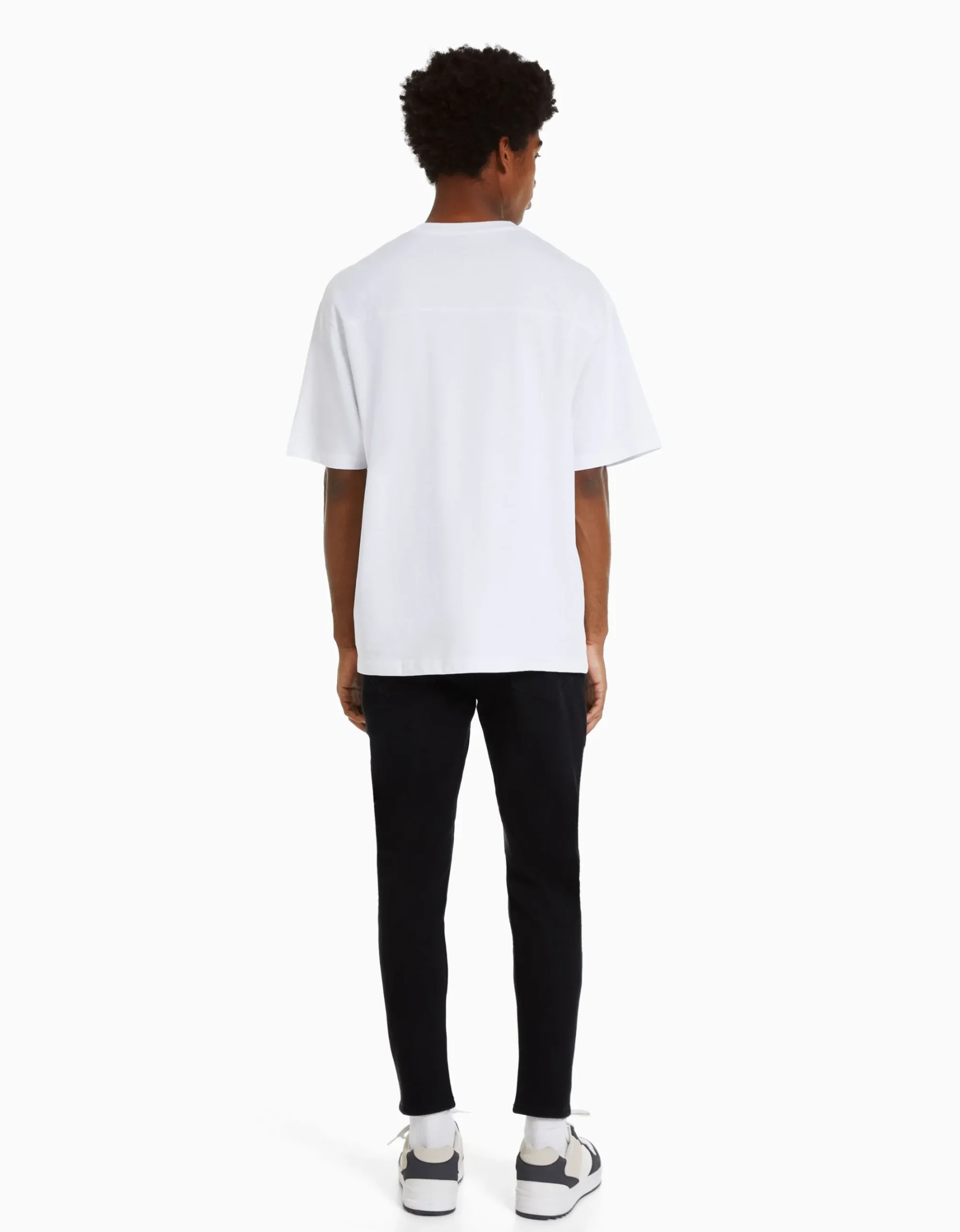 HOMME BERSHKA Jeans*Jean carotte déchiré