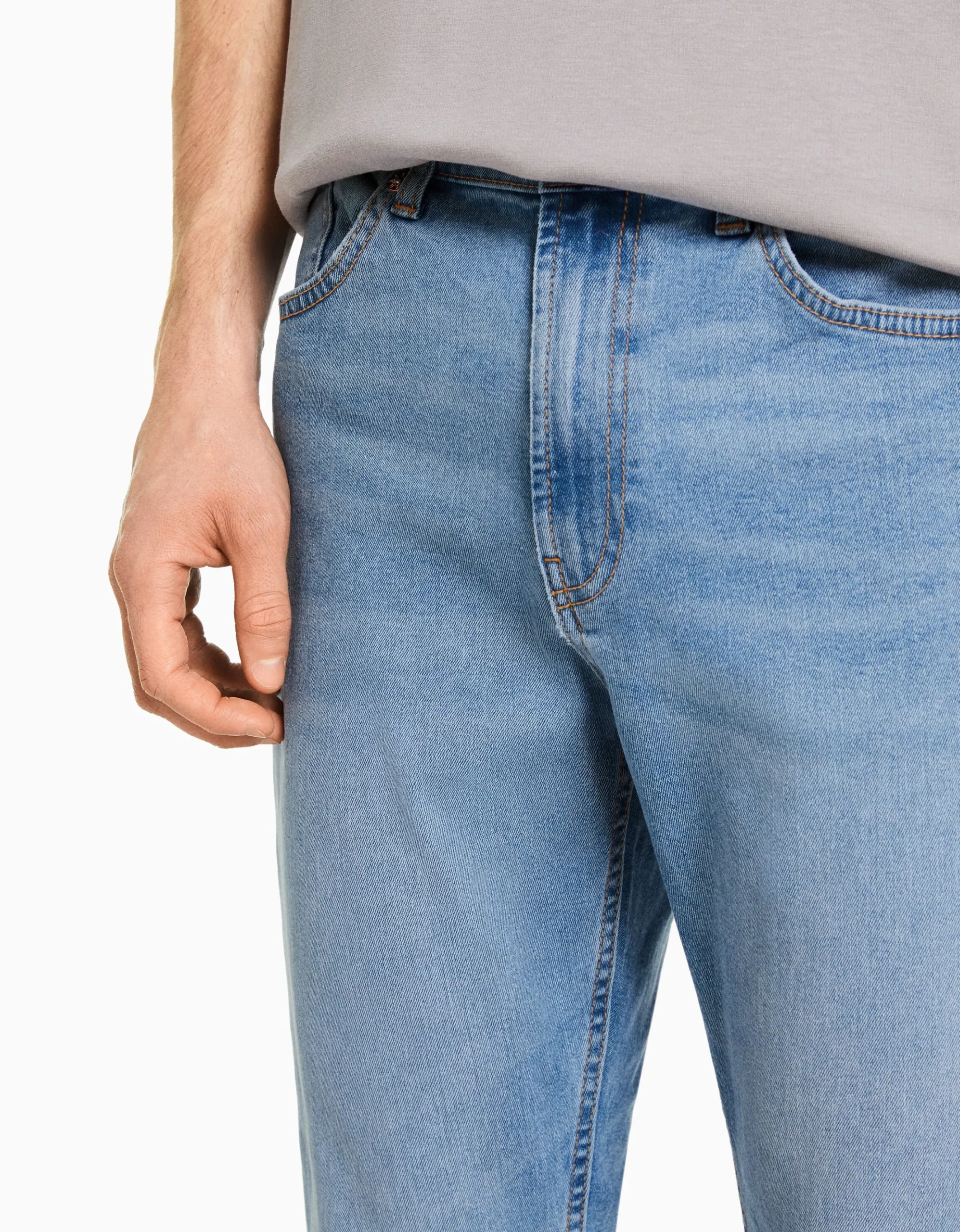 HOMME BERSHKA Jeans*Jean carrot fit