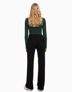 FEMME BERSHKA Jeans*Jean décontracté fente latérale