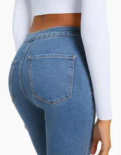 FEMME BERSHKA Jeans*Jean jegging taille très haute