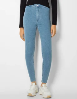 FEMME BERSHKA Jeans*Jean jegging taille très haute