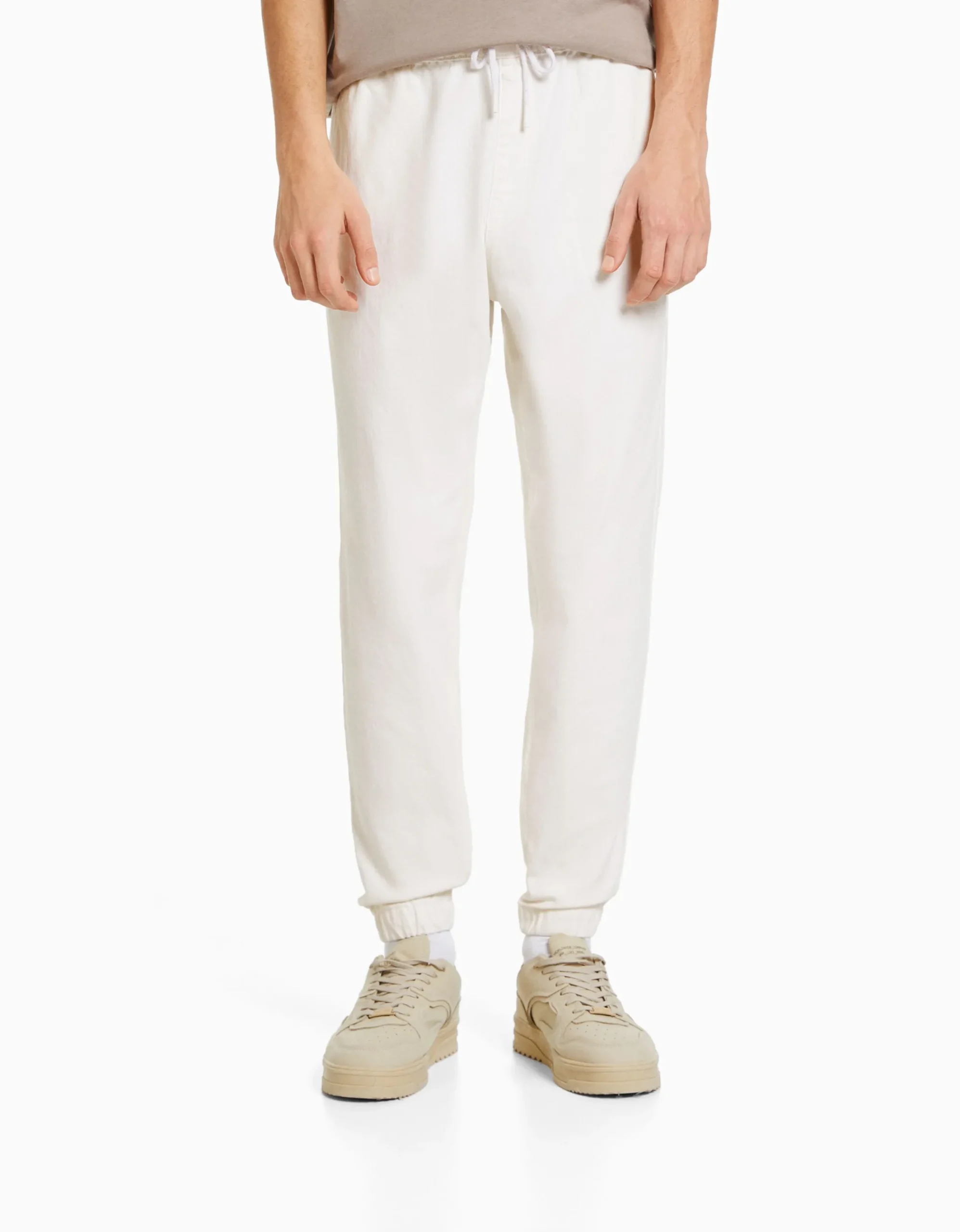 HOMME BERSHKA Jeans*Jean jogger coloré