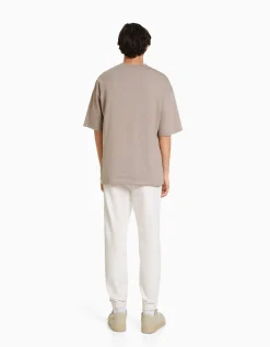 HOMME BERSHKA Jeans*Jean jogger coloré