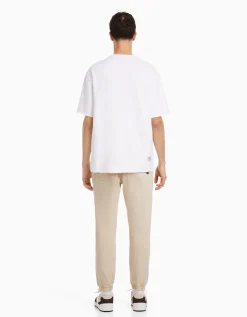 HOMME BERSHKA Jeans*Jean jogger coloré déchirures