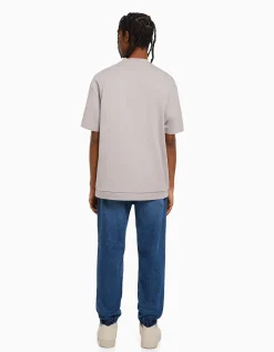 HOMME BERSHKA Jeans*Jean jogger déchiré