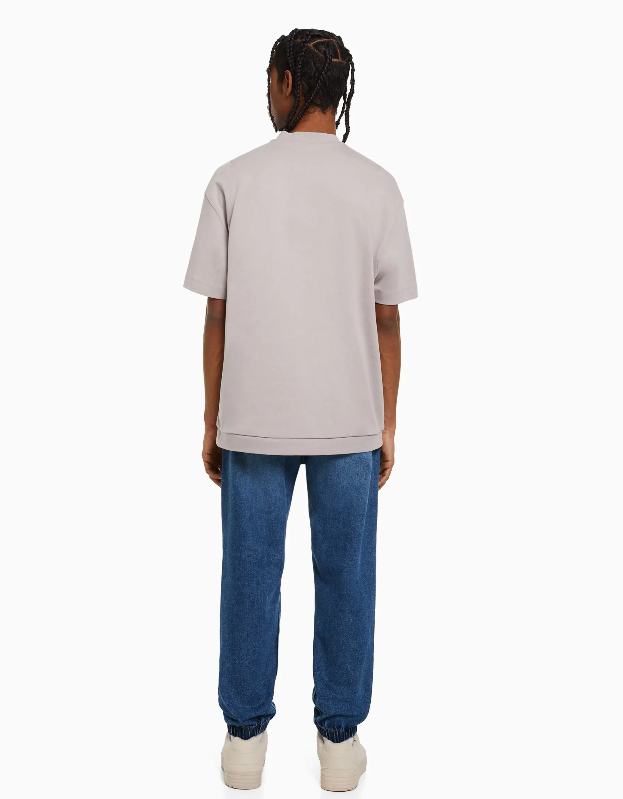 HOMME BERSHKA Jeans*Jean jogger déchiré
