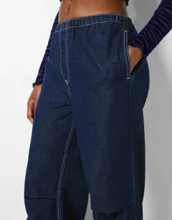 FEMME BERSHKA Jeans*Jean jogger parachute