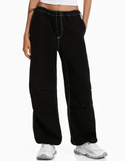 FEMME BERSHKA Jeans*Jean jogger parachute
