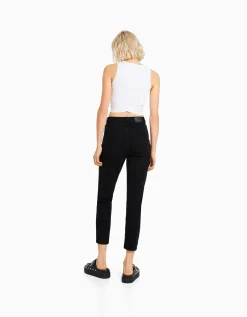 FEMME BERSHKA Jeans*Jean mom slim décontracté