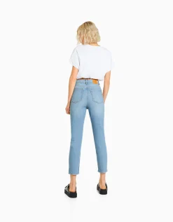 FEMME BERSHKA Jeans*Jean mom slim décontracté