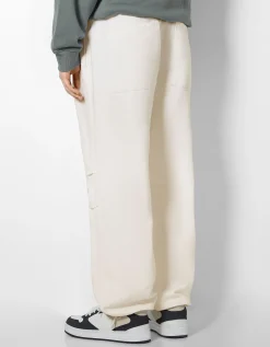 HOMME BERSHKA Pantalons et jeans*Jean parachute