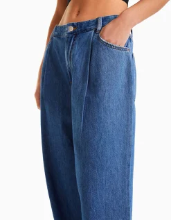 FEMME BERSHKA Jeans*Jean 90’s plissé