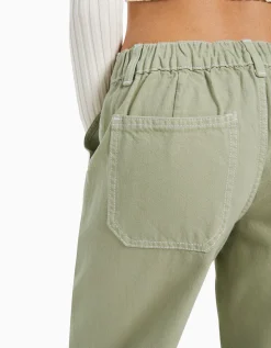 FEMME BERSHKA Jeans*Jean 90’s taille élastique poches