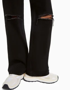 FEMME BERSHKA Jeans*Jean 90’s wide déchiré