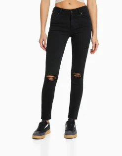 FEMME BERSHKA Jeans*Jean skinny taille basse vintage