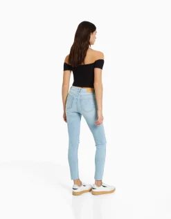 FEMME BERSHKA Jeans*Jean skinny taille basse vintage