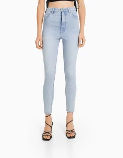 FEMME BERSHKA Jeans*Jean skinny taille haute