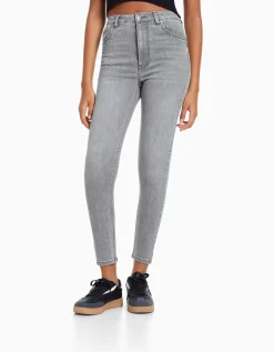 FEMME BERSHKA Jeans*Jean skinny taille très haute