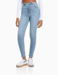 FEMME BERSHKA Jeans*Jean skinny taille très haute