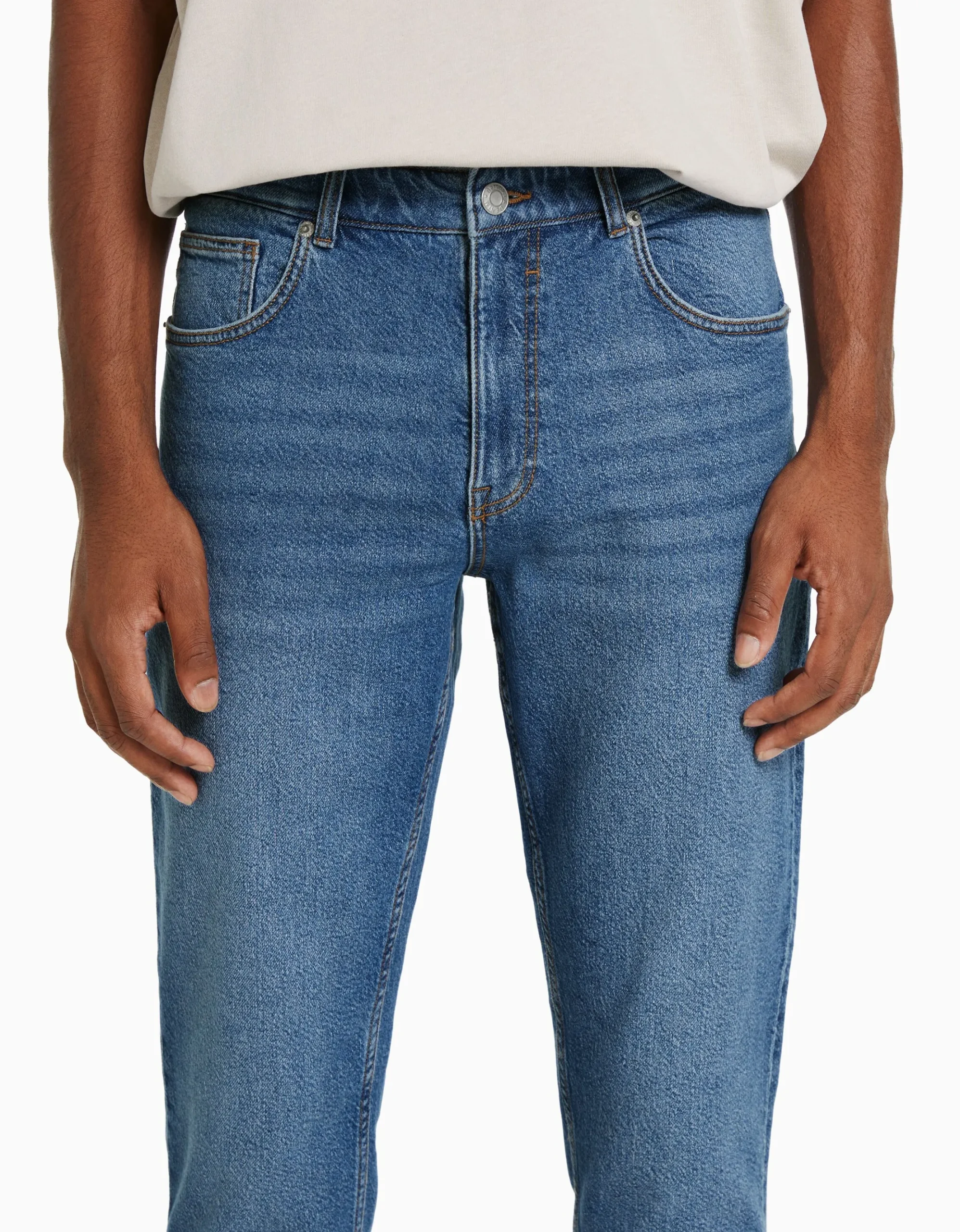 HOMME BERSHKA Jeans*Jean slim