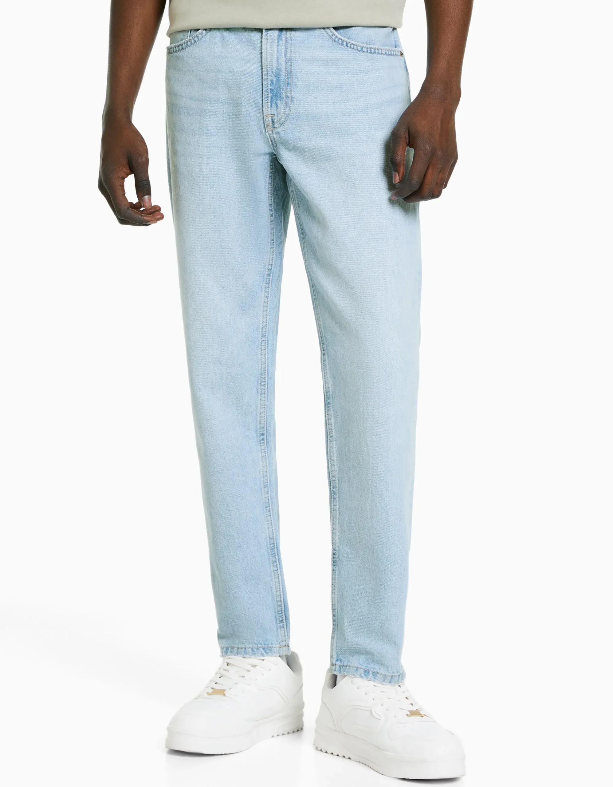 HOMME BERSHKA Vêtements*Jean straight style vintage