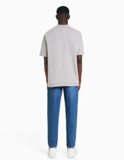 HOMME BERSHKA Vêtements*Jean straight style vintage
