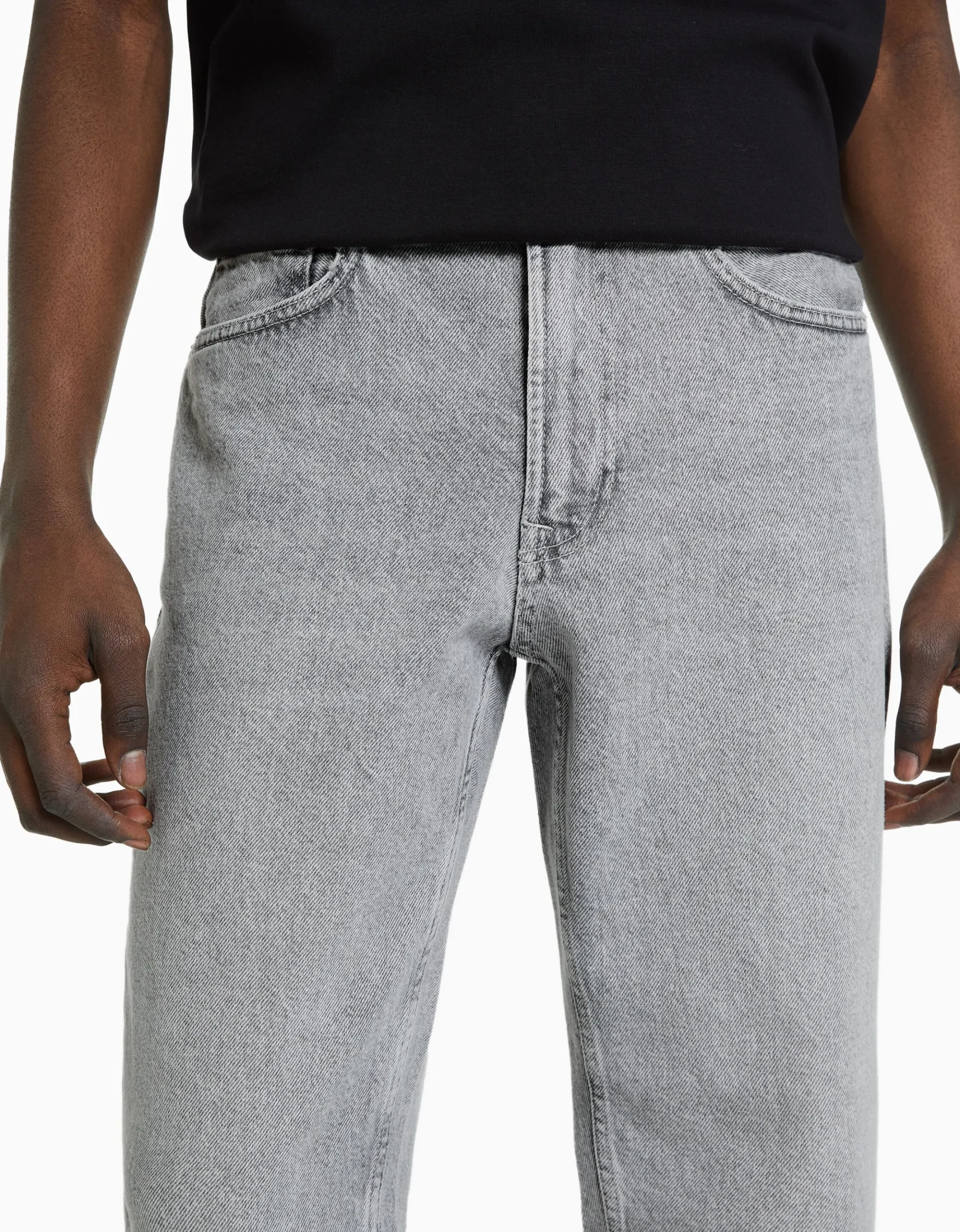 HOMME BERSHKA Vêtements*Jean straight style vintage