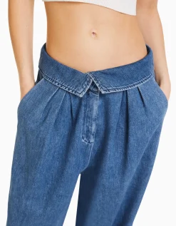 FEMME BERSHKA Jeans*Jean tailoring taille