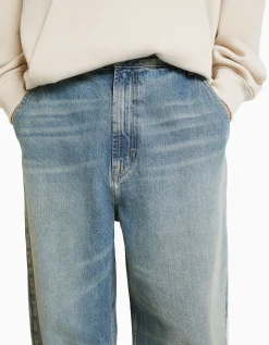 HOMME BERSHKA Vêtements*Jean wide skate