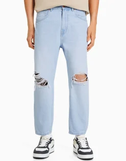 HOMME BERSHKA Jeans*Jeans loose déchirés