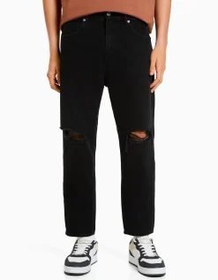 HOMME BERSHKA Jeans*Jeans loose déchirés
