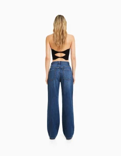 FEMME BERSHKA Vêtements*Jeans 90's wide leg