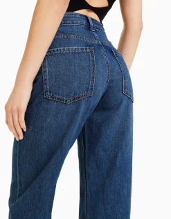 FEMME BERSHKA Vêtements*Jeans 90's wide leg