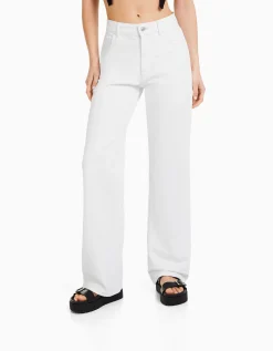 FEMME BERSHKA Vêtements*Jeans 90's wide leg